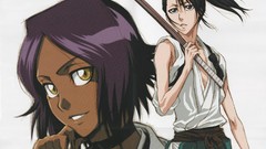 Bleach shihouin yoruichi Kuchiki byakuya