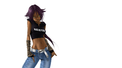 Bleach shihouin yoruichi white