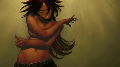 Bleach topless shihouin yoruichi