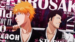 bleach Typography sword anime boys kurosaki ichigo