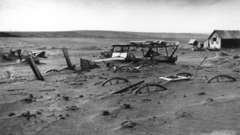 Bleak depressing or creepy