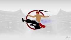 Blind League of Legends artwork video games lee sin fantasy art 