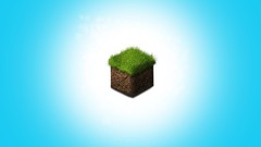 Block minecraft minimalistic