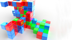 Blocks colorful Bricks artwork