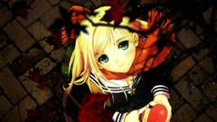 Blond cute girls Manga