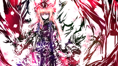 Blondes abstract touhou dress