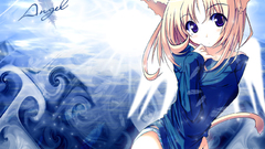 Blondes angels animal ears