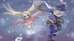 Blondes Anime Boys! white