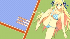Blondes anime girls bikini katsuragi Senran Kagura