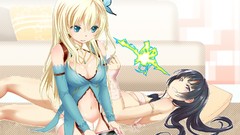 Blondes anime girls blue eyes boku wa tomodachi ga sukunai 