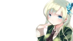 Blondes anime girls blue eyes boku wa tomodachi ga sukunai 