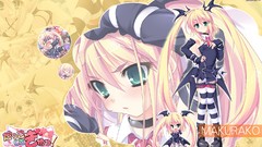 Blondes anime girls green eyes