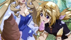 Blondes anime girls infinite stratos Alcott Cecilia Dunois 