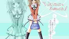 Blondes anime girls school uniforms