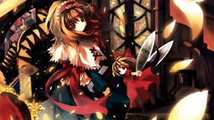 Blondes anime girls short hair touhou alice margatroid video 