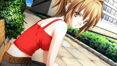 Blondes anime girls visual novels