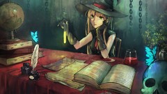 Blondes anime girls witches