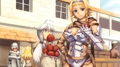Blondes armor Queens blade