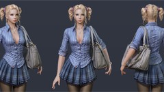 Blondes artwork cgi