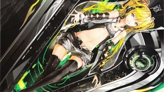 Blondes artwork redjuice anime