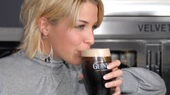 Blondes beers woman Gemma