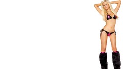 Blondes bikini