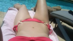 Blondes bikini huge boobs Got Gisele