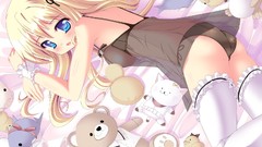 Blondes blue eyes anime