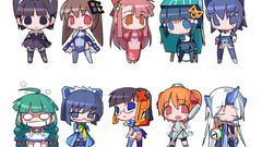 Blondes blue eyes Chibi