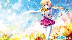 Blondes blue eyes long