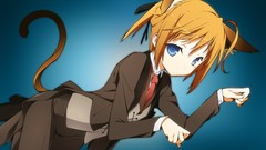 Blondes blue eyes mayo chiki animal ears tails Konoe Subaru