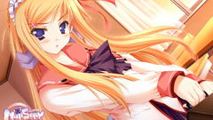 Blondes blue eyes school