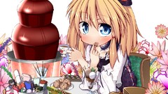Blondes blue eyes touhou moriya suwako
