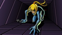 Blondes blue eyes vectors metroid video games samus aran zero 