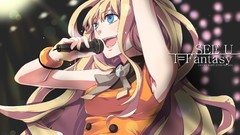 Blondes blue eyes vocaloid SeeU