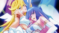 Blondes blue hair blue eyes anarchy stocking panty and stocking 