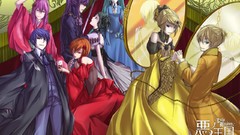 Blondes blue hair pink hair long hair blue eyes hatsune miku 