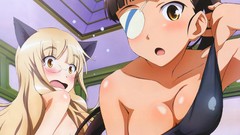 Blondes blush long hair animal ears strike witches perrine h 