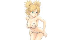 Blondes boobs panties temari