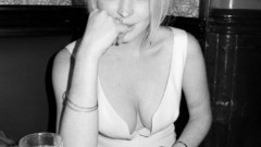 Blondes boobs woman Lindsay