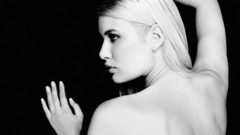 Blondes boobs woman models