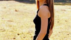 Blondes brown eyes sunlight