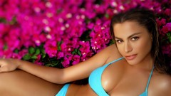 Blondes brunettes bra nipples nude bougainvillea panties boobs 