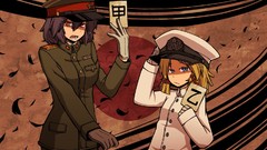 Blondes Cards touhou uniforms