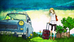 Blondes cars glasses artwork