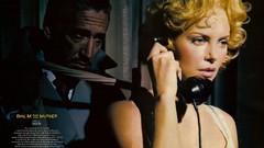 Blondes charlize theron phones Alfred Hitchcock