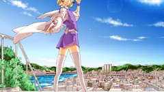 Blondes clouds Landscapes touhou