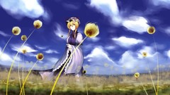 Blondes clouds touhou yakumo