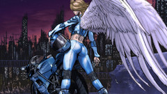 Blondes clouds wings night