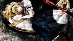 Blondes creepy touhou blue